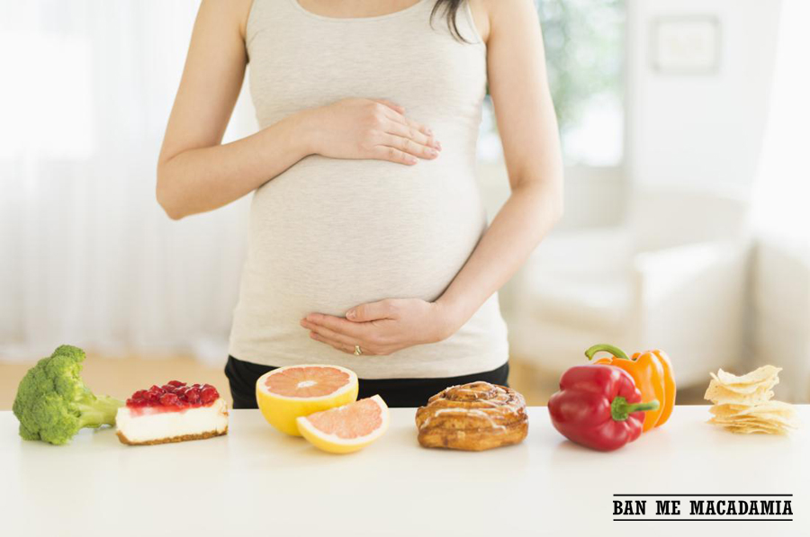 Hạt mắc ca , món ăn vặt dành cho bà bầu  ?