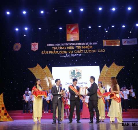 Truyền hình HTV vinh danh hạt macca BAN ME xếp hạng top 100 thương hiệu hàng đầu